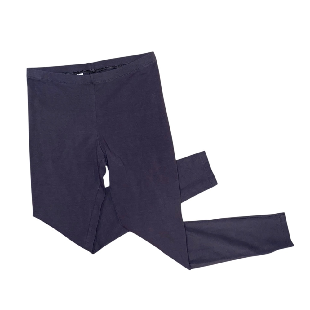 American Apparel Cotton Spandex Collection Grey Leggings - Picture 2 of 6